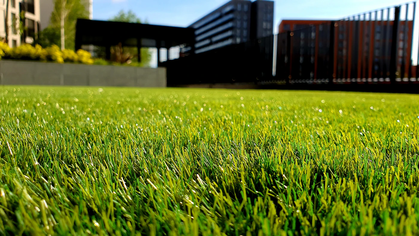 Grüne Gartenanlage als Inspiration